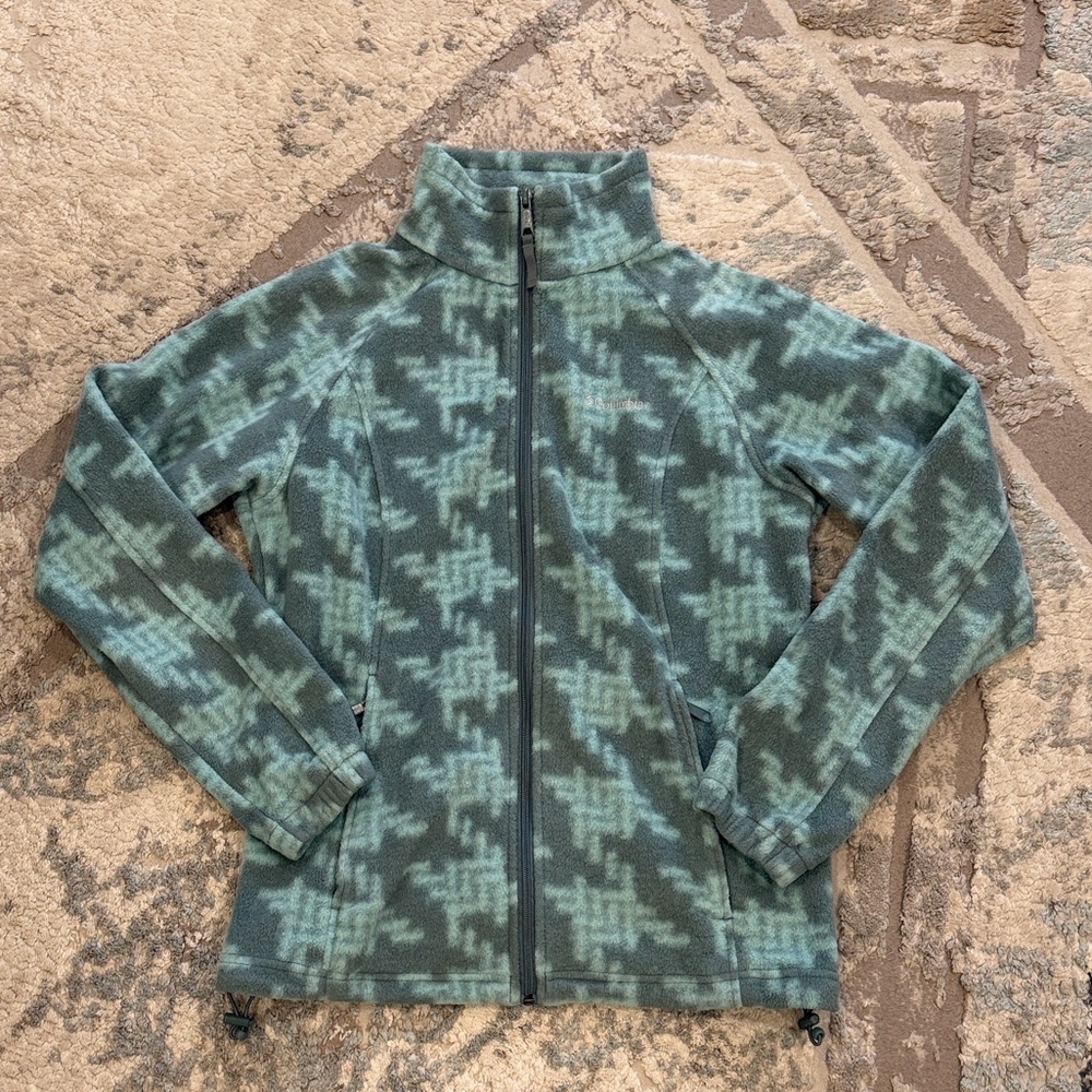 Columbia Sportswear Full Zip Jacket/ Teal/ Women/ Size M
